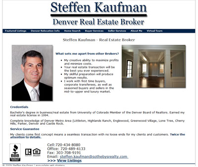 Independent Real Estate Agent Websites